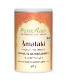 Organic Amla Powder (Amalaki Berry) - Vegan Ayurvedic Raw Food | Pureeraw 40g Indian Gooseberries - Buy Online on GoSupps.com