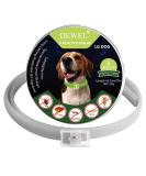 Dewel Shining Tick Collar for Dogs - Adjustable Waterproof Flea & Tick Prevention XL 63.5cm - Lightweight & Effective Vermin Control - Buy Online on GoSupps.com