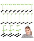 Angoily Bean Sprout Hair Clips 50 Pcs - Cute Green Plant Hair Accessories for Kids DIY - Perfect for School, Home, Party - Buy Online on GoSupps.com