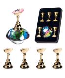Nail Art Practice Stands - Magnetic Nail Tips Holders & Alloy Display Stands for DIY Manicure - International Shipping Available - Buy Online on GoSupps.com