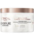 L'Oreal Paris EverPure Sulfate Free Simply Clean Elastic Fiber Masque  Hydrating 5 Minute Deep Conditioning Hair Mask for Dry Damaged Hair  12 Fl Oz - Buy Online on GoSupps.com