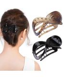 Kavya Large Hair Clips Women 2 Piece Non Slip Matte Black Claw Clips for Thick & Fine Hair - Multi-colored Hair Accessories - Buy Online on GoSupps.com