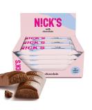 Nick's Milk Chocolate Keto Bar - Sugar-Free 112 Kcal Low Carb (15x25g) | Gluten-Free Snack - Buy Online on GoSupps.com