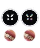 8PC Tartar Jewelry Set - Crystal Tooth Decorations & Gemstone Ornaments for Men & Women | Sparkling Dental Diamond Decor - Buy Online on GoSupps.com