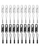 20-Piece Two-Colored Metal Zippers for Repair - Ideal for Coats Suitcases Jeans & Bags - Buy Online on GoSupps.com