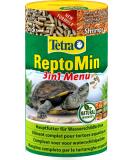 Tetra Reptomin Menu Turtle Feed - 3-in-1 Sticks Krill & Shrimp for Water Turtles - 250 ml Can - Optimal Nutrition for Happy Turtles - Buy Online on GoSupps.com