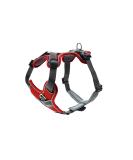 HUNTER DIVO Dog Harness - Medium 56-73 cm Red/Grey | International Shipping Available - Buy Online on GoSupps.com