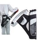 SOPOGER Archery Hip Quiver - 3 Tube Grey Bow Belt Quiver for Youth, Teens, and Adults - Buy Online on GoSupps.com