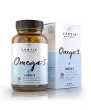 Arctic Biopharma 90x Omega 3 High-Dose Capsules | 1000 mg Fish Oil DHA & EPA | Pharmacy Quality Lab-Tested for Heart & Brain Health | 90 Capsules - Buy Online on GoSupps.com