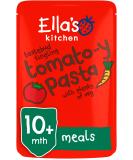 Ella's Kitchen Organic Tomato-y Pasta with Plenty of Veggies 10 Months 190g large Tomato Pasta and Vegetable - Buy Online on GoSupps.com