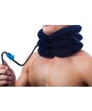 LOREY Inflatable Neck Support Brace NB-10019 - Adjustable Comfort Pain Relief Grey | Shop Internationally - Buy Online on GoSupps.com