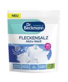 Dr.Beckmann powder stain salt active-white |For whiter laundry |Looks against more than 100 stains |including dosing spoon |400g 1 -pack - Buy Online on GoSupps.com