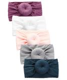 Newborn Baby Girl Headbands - Cute Hair Accessories for Girls (5pcs-K) - Buy Online on GoSupps.com