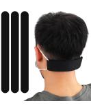 HZRAN Neoprene Face Mask Ear Savers - Adjustable, Cute Mask Extender for Teens & Adults - Comfortable Relief from Ear Pain - Reusable Lightweight Holder in Black Set - Buy Online on GoSupps.com