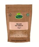 Certified Organic Hatton Hill Organic Oat Groats 1kg - Pure and Nutritious - Buy Online on GoSupps.com