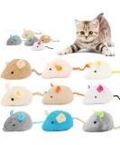 9 Pcs Catnip Toys for Cats Cat Mouse Toy Catnip Mouse Toys for Cat Cat Toys for Indoor Cats Adult and Kitten Toys for Indoor Cats Soft Cat Mouse Toy Toy for Cat Playing Chewing Teeth Cleaning - Buy Online on GoSupps.com