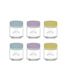 Kilner Kids 110ml Set of 6 Glass Jars in Yellow/Purple - Children's Storage Containers - Buy Online on GoSupps.com