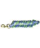 Buy Hamilton Poly Leash with Snap Hook - Striped Berry Blue/Lime Green | International Shipping Available - Buy Online on GoSupps.com
