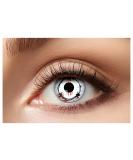 Eyecatcher 84080341-802 Colored Contact Lenses - 12-Month White Pair for Carnival Mardi Gras & Halloween - Buy Online on GoSupps.com
