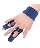 ZJchao Finger Splint - Comfortable Finger Brace for Pain Relief & Support | Broken Fingers Sprains Arthritis Tendonitis | Left/Right Hand - Buy Online on GoSupps.com