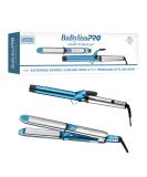 Buy BabylissPRO Nano Titanium Prima Ionic Hair Straightener - 1 1/4 Inch Professional Tool for Curling & Straightening - Extended Blue - International Shipping Available - Buy Online on GoSupps.com
