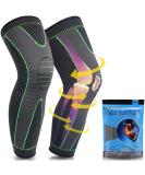 beister Full Leg Compression Sleeves for Women & Men Extra Long Leg & Calf Braces Knee Sleeve for Basketball Football Knee Pain Working Out Joint Pain Arthritis Running ACL Green 2X-Large (2 Count) - Buy Online on GoSupps.com