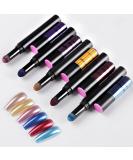 Warm Girl Chrome Pen Nail Art Set 6-Piece Mirror Nail Design Accessories for Gel & Acrylic Nail Art - Buy Online on GoSupps.com