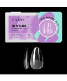 Mylee Fix N Flash Soft Gel Tips - Short Almond - 552 PCS | Full Cover Gel Nail Extensions | 12 Sizes | Nail Art & Flexible Resistant Tips - Buy Online on GoSupps.com