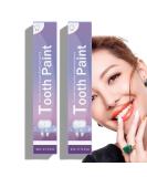 Teeth Whitening Pen & Gel Set - Instant Whitening Effect, Tooth Polish Serum for Stain Removal - 2 Purple Pens - Buy Online on GoSupps.com