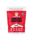 Lakanto Classic Monk Fruit Sweetener - White Sugar Substitute, Zero Calorie, Keto Diet Friendly, Zero Net Carbs, Zero Glycemic, Baking, Extract, Sugar Replacement (Classic White - 1 lb) Classic White 1 Pound (Pack of 1) - Buy Online on GoSupps.com