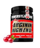 Powerstar Arginine 500g - High Dose Vegan L-Arginine Powder | IFS Certified German Quality | 100% Sugar-Free Nutrient Supply with Cranberry - Buy Online on GoSupps.com