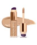 Urban Decay Quickie 24HR Full Coverage Concealer 40WY - Waterproof, Vegan & Cruelty-Free - Hydrating Formula with Vitamin E - Natural Finish | Dual-Ended Brush Included - Buy Online on GoSupps.com