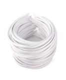 Zifengcer 20 PCS White Satin Covered Headbands for Girls & Women - DIY Craft Headbands for Christmas - Thin Plastic Headbands (White) - Buy Online on GoSupps.com