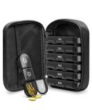 HEXEH Seven Days Pill Box - 21 Grid Portable Medicine Organizer for Travel & Daily Use - Buy Online on GoSupps.com