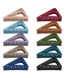 Haakong 10pcs Matte Hair Claw Clips - Nonslip Frosted Triangle French Clips for Women and Girls - Buy Online on GoSupps.com