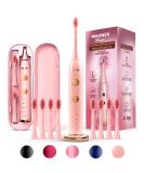 Wagner  Stern WHITEN Edition. Smart Electric Toothbrush with Pressure Sensor. 5 Brushing Modes and 3 Intensity Levels 8 Dupont Bristles Premium Travel Case. Orchid Pink - Buy Online on GoSupps.com