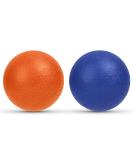 Uraqt Fascia Massage Ball Set - Hedgehog Balls for Muscle Relief | Blue & Orange - Buy Online on GoSupps.com