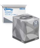 Kleenex Cosmetics Handkerchief Box 8834 - Soft Robust & Absorbent 2-Layer White Tissue (12 Boxes x 88 Leaves) - Perfume-Free Ideal for International Shipping - Buy Online on GoSupps.com