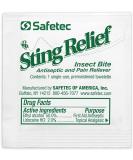 Safetec Sting Relief Wipes - 48 Count | Fast Shipping Worldwide | Kaizen8 - Buy Online on GoSupps.com