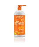 Alba Botanica Very Emollient Bath & Shower Gel - Island Citrus 32 fl oz - Moisturizing Body Wash - Buy Online on GoSupps.com