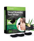 Beasts Nose Strips - Natural Bamboo Charcoal for Blackhead Removal & Deep Cleansing (80 Pieces) - Buy Online on GoSupps.com