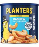 PLANTERS Cashew Halves & Pieces 46 oz Resealable Canister - Roasted in Peanut Oil - Kosher Snack - 2.87 Pound Convenient Size - Buy Online on GoSupps.com