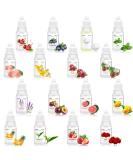 Food Flavoring Oil, 16 Pack Lip Gloss Flavoring Oil, Vanilla Pineapple banana Candy Flavoring for Cooking & Baking, Lip Flavoring Oil for Lip Balm, Water & Oil Soluble Flavoring Oil - .35 Fl Oz (10ml) - Buy Online on GoSupps.com