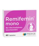 Remifemin Mono 60 Tablets - Hormone-Free Relief for Menopause Symptoms - 1 Pack of 60 Vegetable Capsules - International Shipping Available - Buy Online on GoSupps.com