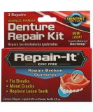 D.O.C. Repair-It Advanced Formula Denture Repair Kit 3 ea - Pack of 6 - Buy Online on GoSupps.com