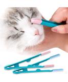 2-Piece Dog Tear Stain Remover & Eye Comb Brush Set - Effective Pet Care for Happy Clean Eyes - Buy Online on GoSupps.com