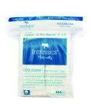 Intrinsics Petite Cotton 12-Ply Gauze 2x2 - 200 Count Med-Esthetic 100% Naturelle Cotton - Pack of 200 - Buy Online on GoSupps.com