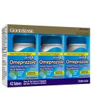 GoodSense Omeprazole 20mg Delayed Release Tablets - Cool Mint Acid Reducer - 42 Count - Buy Online on GoSupps.com