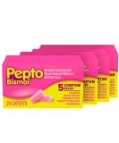 Pepto Bismol Caplets - Fast Relief for Nausea, Heartburn & More - 24 ct - Buy Online on GoSupps.com