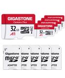 Gigastone 32GB Micro SD Card 5-Pack for Cameras, Wyze Cam, Roku - UHS-I U1 A1 Class 10 - up to 90MB/s with Adapter - Buy Online on GoSupps.com